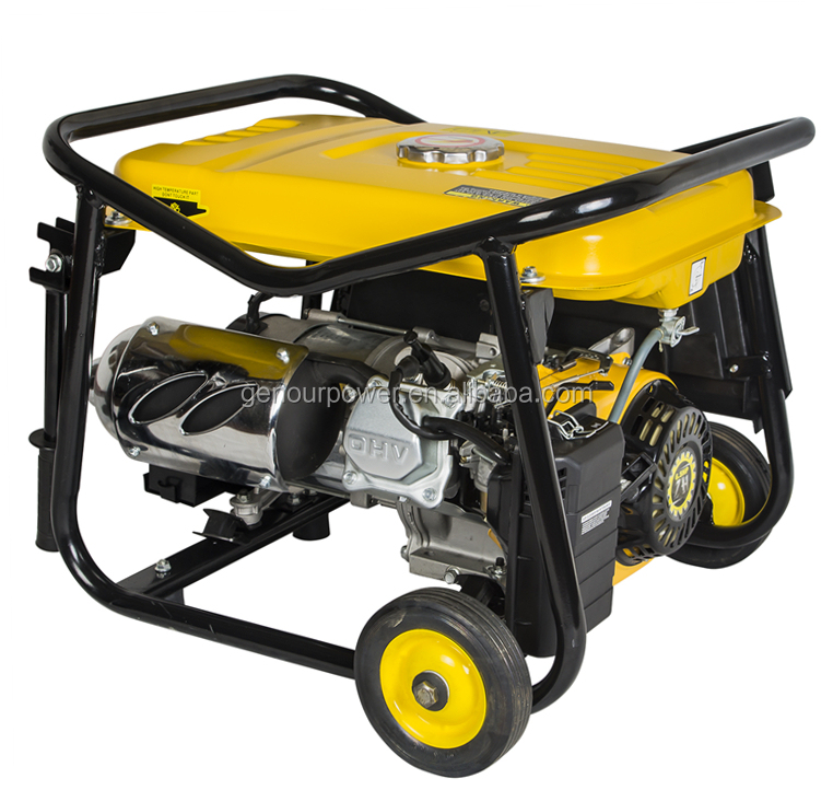 5.5HP 6.5HP gasoline generator set air cooled 7.5HP generator Power 1KW to 10KW power generator