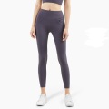 Mná folláine yoga pants yoga ard waist le pócaí