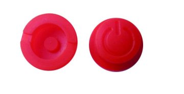 rubber press button