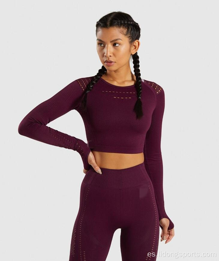 Venta caliente Fitness cómodo Sport Woman Yoga Ropa de yoga