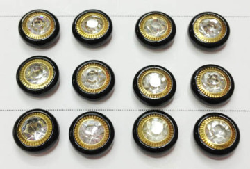 Double-color Rhinestone Rivets, Shoes Accessories, Garment Accessories