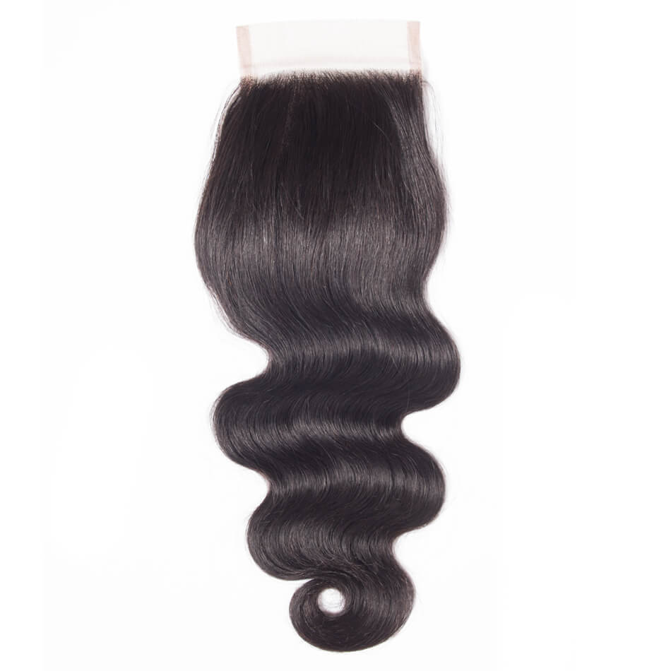 all types of natural color Brazilian human hair closure
