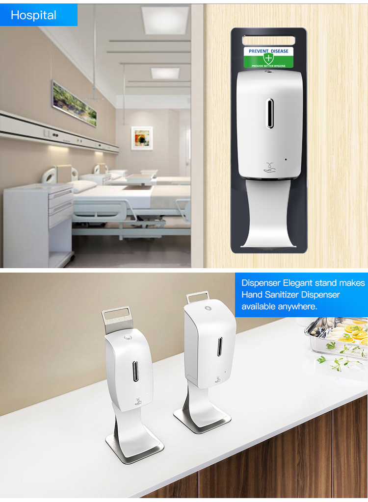 2021 Best Choice Hotel Induction Automatic Soap Dispenser 1000ml