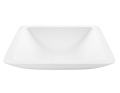 Lavabo da appoggio WB005 in solido bianco opaco-585x340x120mm