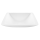 Counter top wash basin WB005 of solid surface-matte white-585x340x120mm