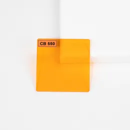 Cut off orange optical glass CB550 Photography filters
