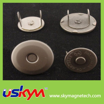 Plating magnetic button for garment &bag