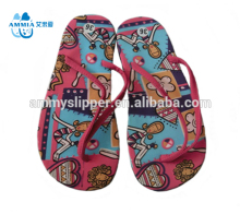 Customerzed lady indoor summer Leisure slipper EVA flip-flop slippers