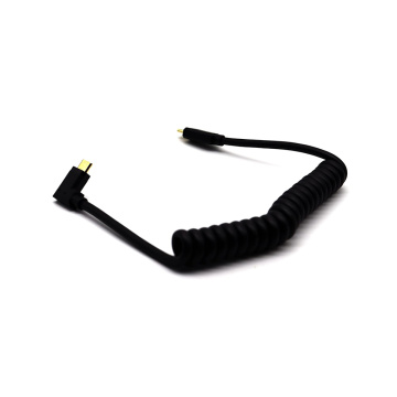 Recharge Your Devices with the Spring Coiled USB C Cable
