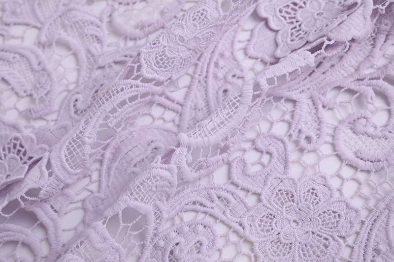 3D Chemical Lace Fabric