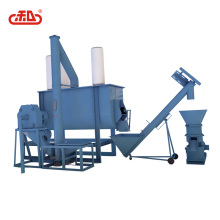 1000 Kg Pellet Feed Production Manufacturing Plant Flat Die Type Small Feed Mill Making Line