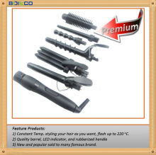 5 in 1 set Professional Hair Curling Iron, Curling Wand set, Spiral Iron, Cone Iron, Tube Iron, Comb Iron, Calabash Iron