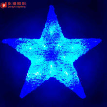 Christmas decoration led twinkle light star
