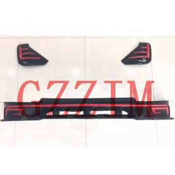 Hilux Revo 2021+ front lip guard with lamp