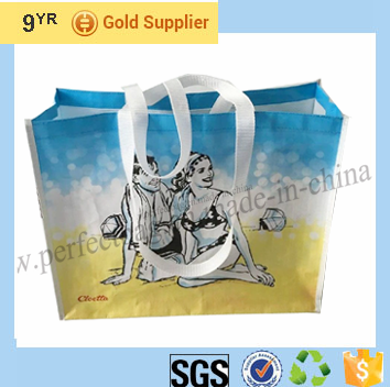 customized china laminated pp woven bags