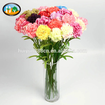 Cheap silk carnation artificial flower for Mother's Day