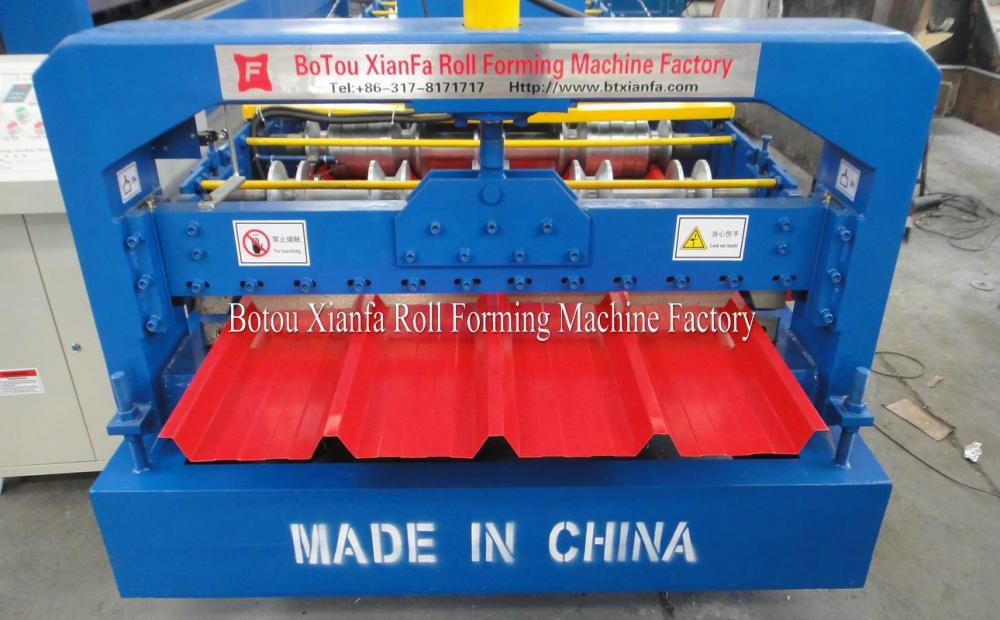 Trapezoidal Iron Roofing Roll Forming Machine