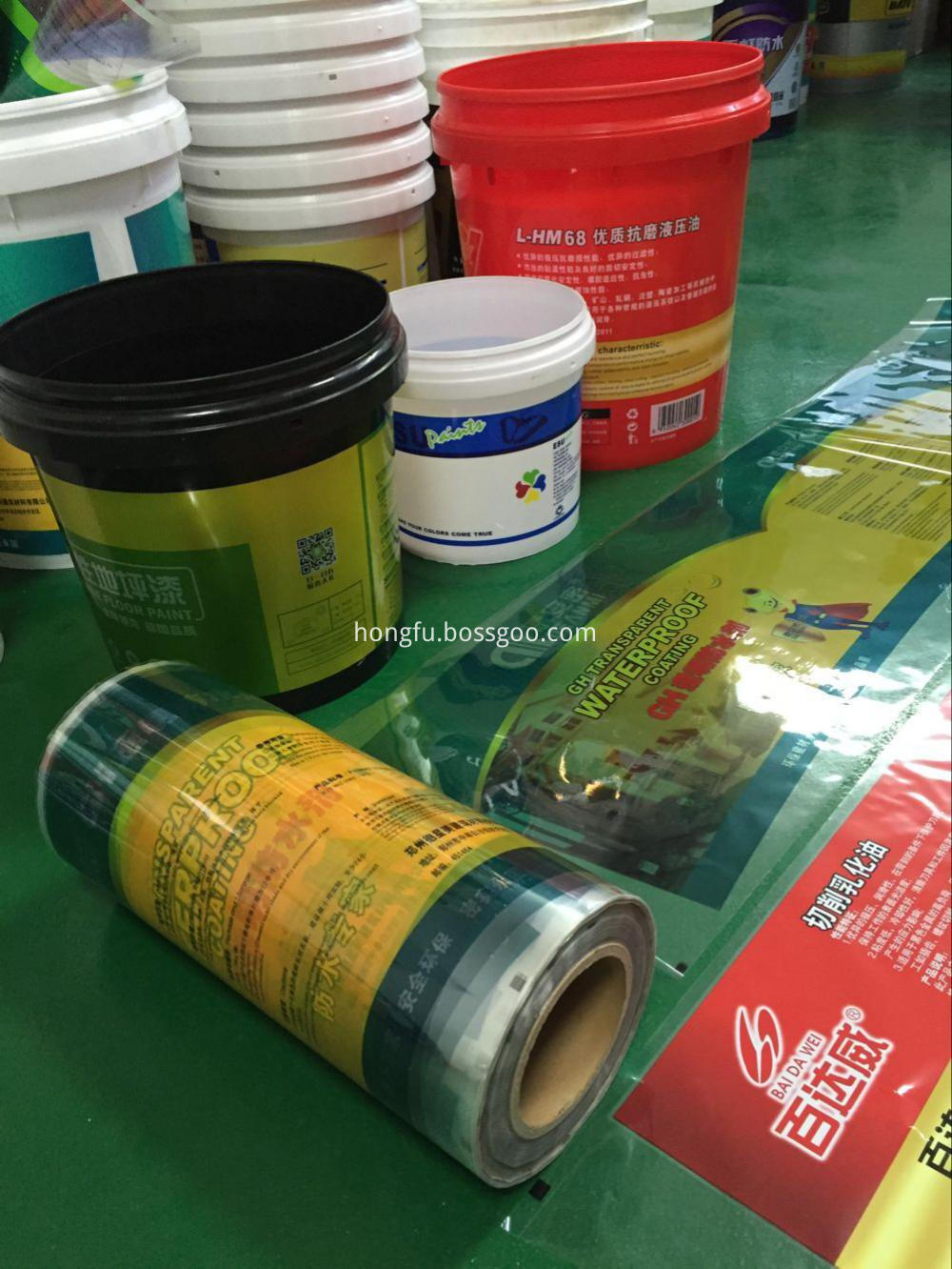 Packing Printing Heat Transfer Machine for Jar Pail Buckets