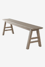 Retro Wood Stool Ottoman Home Dining Table Bench