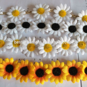 Floral Flower Garland Crown Headband