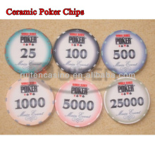 Professional Ceramic Poker Chips Custom Poker Chips