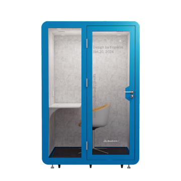 Highly Confidential Chat Rooms: Modular Offices & Blue Office Pods with Enhanced Soundproofing