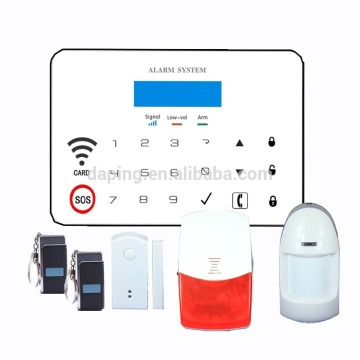 gsm alarm system,wireless gsm home alarm system 110db