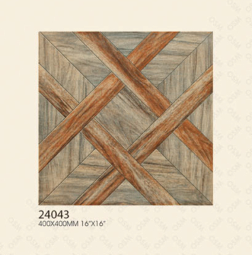 Ceramic Glazed Floor Tiles/Square Chequered