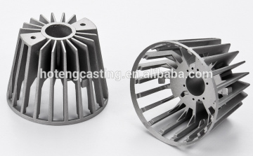 OEM Aluminum die-casting molds ISO9001 led heatsink case