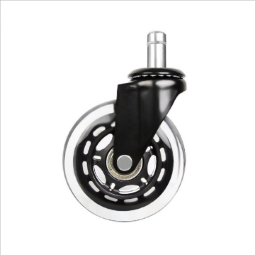 75mm Transparent PU Swivel Casters