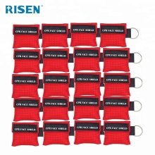 Rescue Face Shields with One-way Valve Breathing Barrier