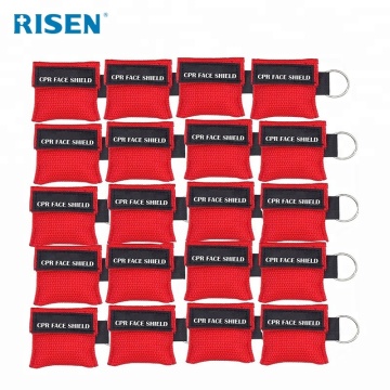 Rescue Face Shields with One-way Valve Breathing Barrier