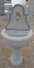 grey granitre water fountain