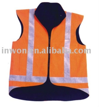 polyester windproof protective safety vest
