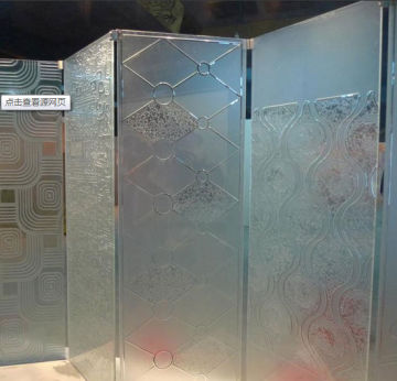 interior decorative door art glass