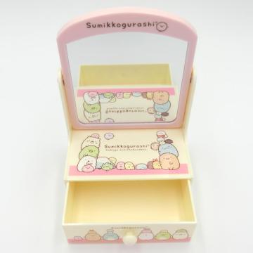 Plastic mini dressing table with drawer