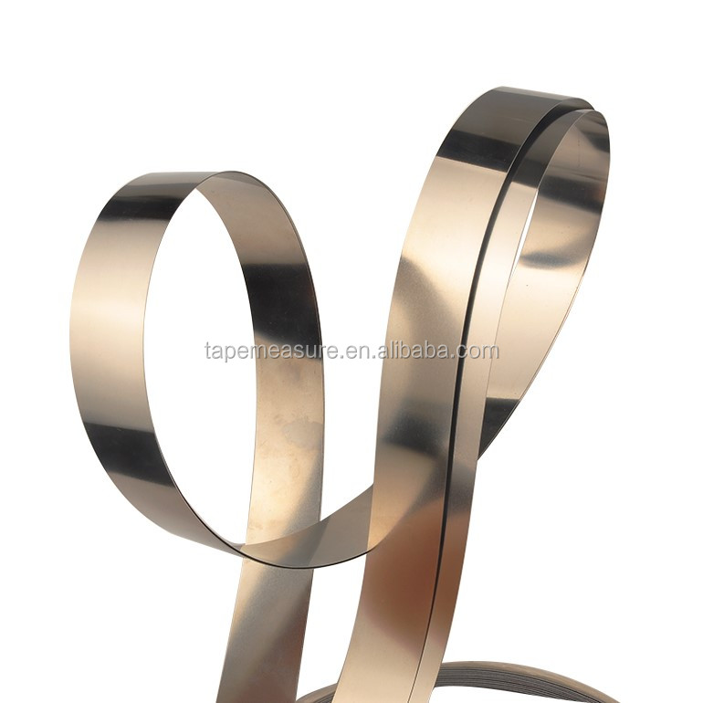 0,08Mm Sampai 30Mm Ketebalan Bahan Baku Stainless Steel Rolling Strip Strip Tape Stainless Steel Untuk Mengukur Tape