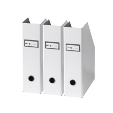 Recycled cardboard document organize holder magazine binder