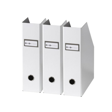 Recycled cardboard document organize holder magazine binder