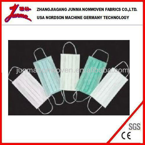 100% PP material SMS nonwoven fabric Surgical for face mask and cloth