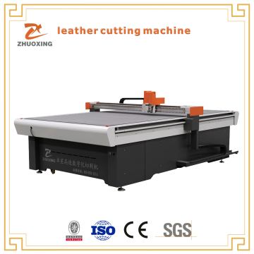 High Speed Leather Cut Machine Cuts Out Pieces