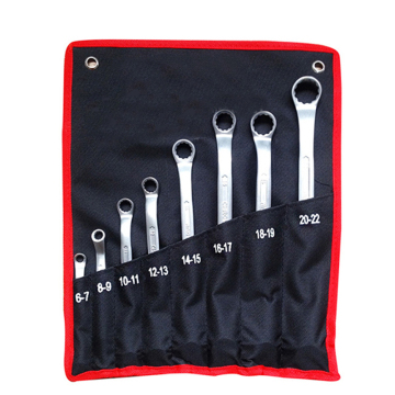 Hot Selling 8 Pcs Double Offset Ring Spanner Set