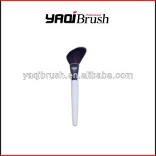 Blush brush facial brush with black handle