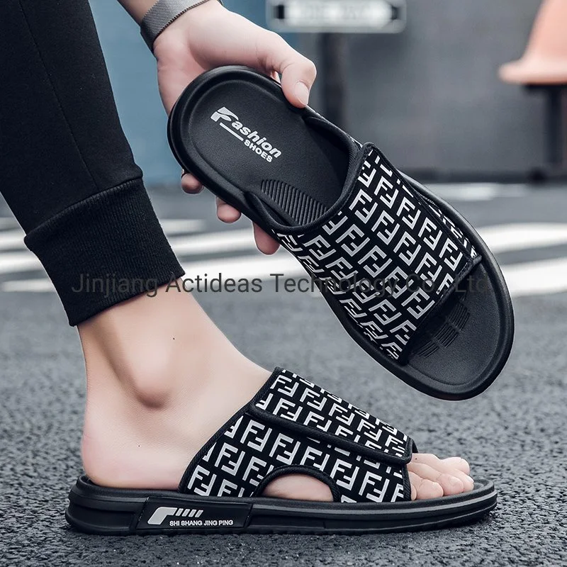 2021 New Slippers Fashion Design Comfortable Sole Slides Men Slippers