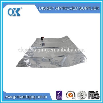 silver foil foodvacuum bag/Silver Aluminum Foil Vacuum Sealer bag
