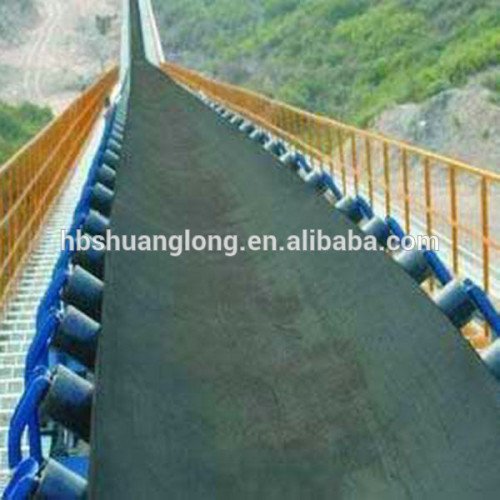 Oil and grease resistant conveyor belt for handling chemical solvents