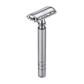 Butterfly Opening Micro Comb Safety Razor dubbele rand