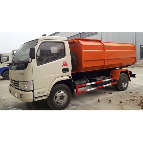 Brand New Dongfeng 5cbm refuse truck side loader