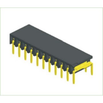 2.0mm Female Header Single Row Angle Type Side EnterH2.0