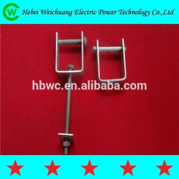 Power iron line iron D iron D bracket for pole line accessories